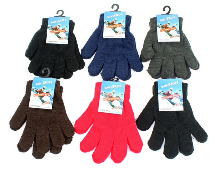 Child Winter Gloves - Assorted Colors