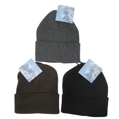 Child Winter Beanie Hats - Assorted Colors