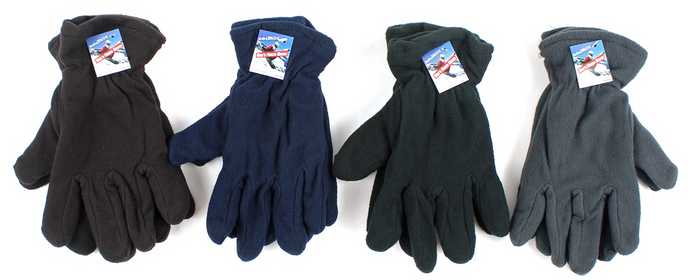Adult Winter Gloves - Assorted Colors